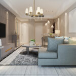 3d-rendering-loft-luxury-living-room-with-shelf-near-dining-table